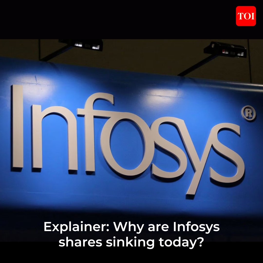 The Times Of India on Twitter "Explainer Why are Infosys shares