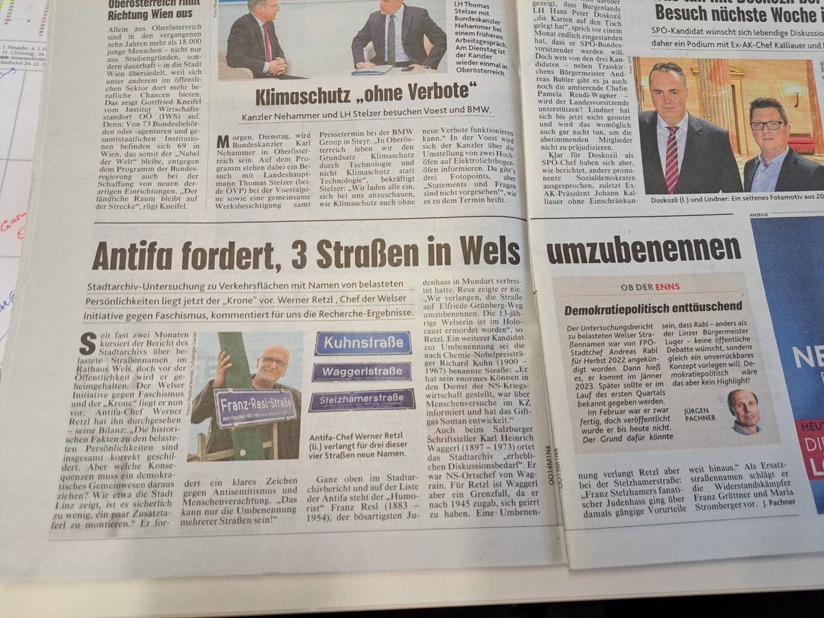 Antifa Wels tweet media