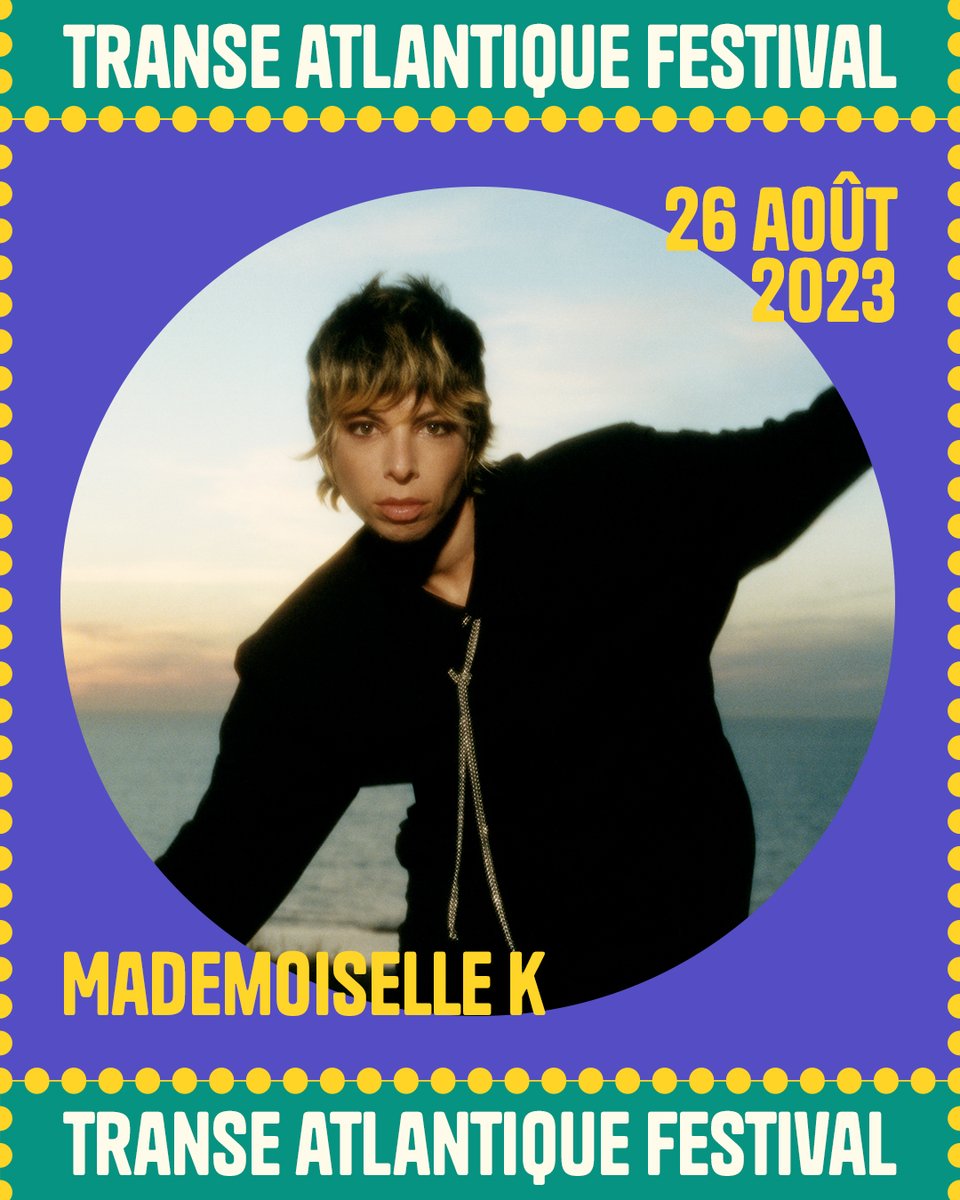 Mademoiselle K · 26 août 2023
-
@01Mademoisellek  comme première artiste révélée de cette programmation d'enfer ! 🔥🔥🔥