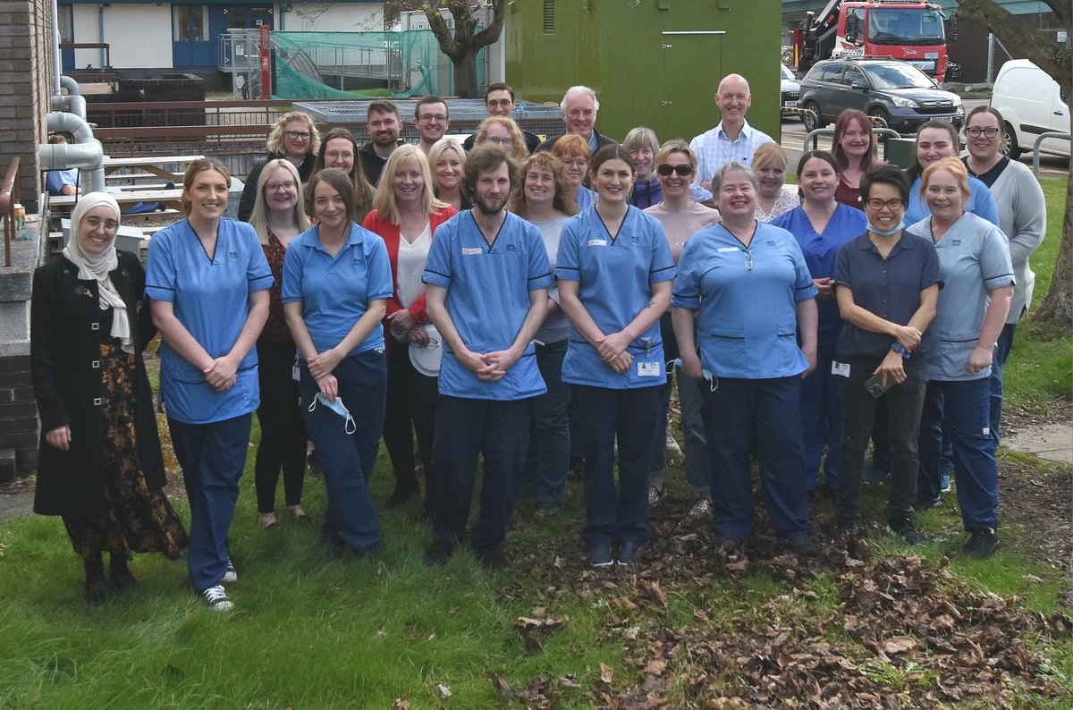 Our Ophthalmology team got together for the last time on Fri in the Ophthalmology area at Raigmore 

Today they will see their first patients in the National Treatment Centre where their service has moved to

Good luck to everyone on their first day working out of the NTC