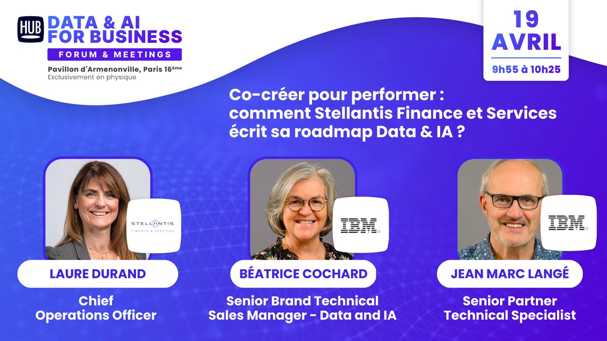 💡Co-créer pour performer : comment Stellantis Finance et Services écrit sa roadmap #Data &amp; #IA?

➡️Découvrez comment notre client a tiré parti de notre parcours Data &amp; IA pour enchainer sur une 1ère réalisation afin d’améliorer l’efficacité de ses services de relation client!