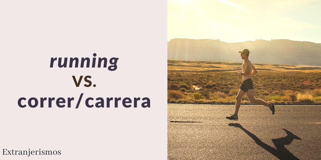 Mr. Méndez on Twitter "RT RAEinforma Extranjerismos «running» En