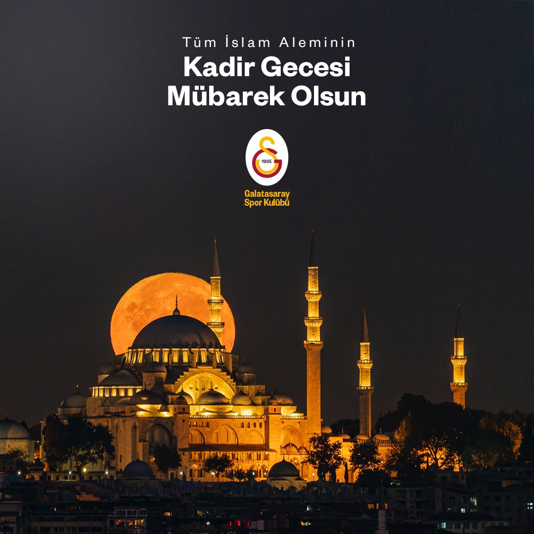 Tüm İslam aleminin #KadirGecesi mübarek olsun.

Bin aydan daha hayırlı olduğu 
müjdelenen bu gecenin tüm insanlığa sağlık, mutluluk ve huzur getirmesini diliyoruz. 🙏