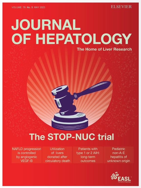 JHepatology's tweet photo. 📢Our May issue is out❗️

Features:
➡️The STOP-NUC trial🔗https://t.co/XK3tPINsFB

Cover depicts the disruption of a cloud of nucleos(t)ide analogs by a gavel, as a symbol of the discontinuance of treatment under trial

Full issue➡️https://t.co/x2le2oKlrC

#LiverTwitter https://t.co/Fet0uMGaQy