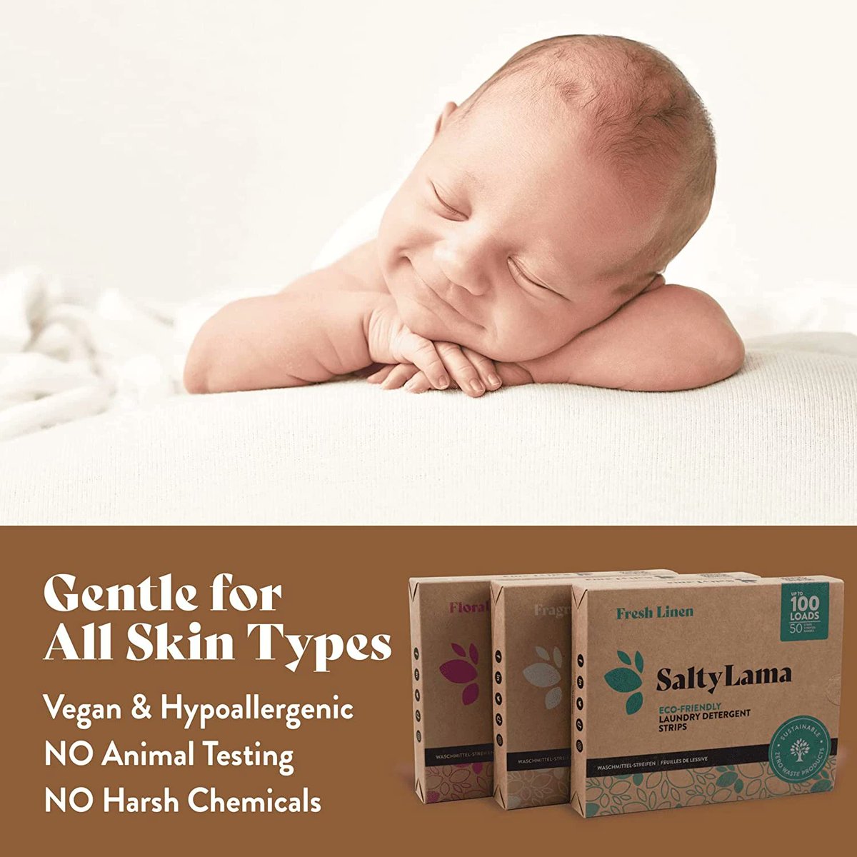 🌟Discover the magic of SaltyLama detergent sheets! 🧺🧂🦙

Hypoallergenic, toxin-free, paraben-free, phosphate-free, vegan, and cruelty-free - giving your laundry the clean and gentle care it deserves. ⚡🧺🥰

🛒SHOP NOW:
shop.saltylama.com/twitter