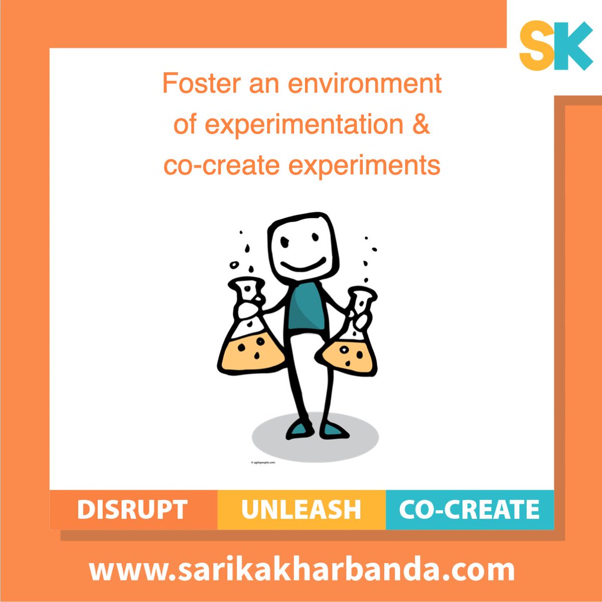 For me this week is focused mostly on
“Fostering an environment of experimentation” and “Co-creating experiments” with the global teams and leaders I work with.

What’s your Focus for this week?

#innovation #culture #learning #inspiration #futureofwork