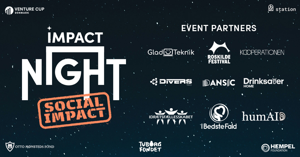 Let's celebrate this year's impact NIGHT event partners who all do important work for contributing to a better, sustainable world 💫

Sign up here ➡️ lnkd.in/gXZtfBFK

#supportingfounders