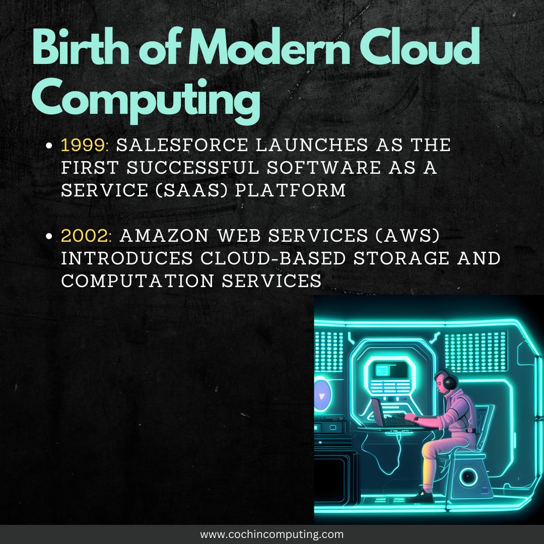 CochinComputing's tweet image. Sky-High Innovation: Explore the evolution and future of cloud computing as it shapes the IT landscape and fuels technological breakthroughs. ⛅💻🔮 #CloudComputing
#cloudcomputingsolution #cochincomputing #kerala #kochi #infopark #technopark #cyberpark #digitalmarketing