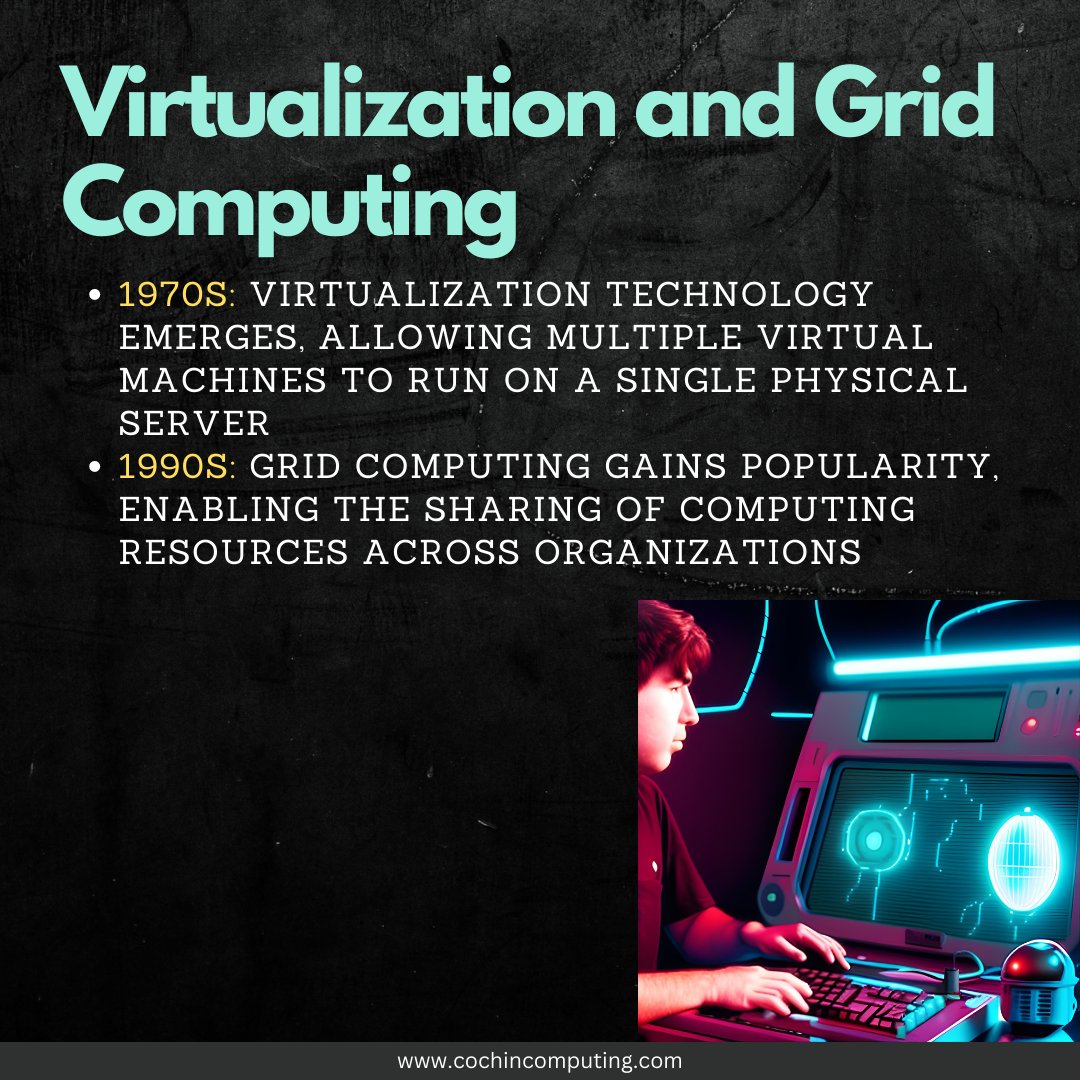 CochinComputing's tweet image. Sky-High Innovation: Explore the evolution and future of cloud computing as it shapes the IT landscape and fuels technological breakthroughs. ⛅💻🔮 #CloudComputing
#cloudcomputingsolution #cochincomputing #kerala #kochi #infopark #technopark #cyberpark #digitalmarketing
