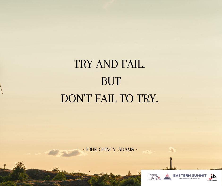 Joanna_dma1's tweet image. You LEARN and GROW from failure. so there's no lesson to be learned if you don't try and do the work. 

#BeAFinancialAdvisorNow #MessageMeNow #financialadvisors #joinus #careeropportunities #joinourteam #try #learnandgrow #learn #growwithus
