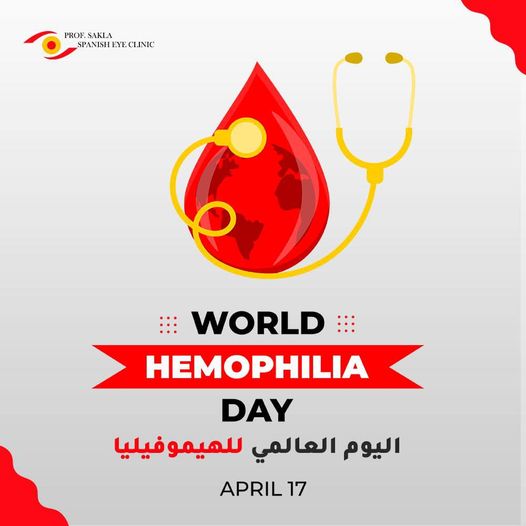 Today - April 17th - is World Hemophilia Day!📷

Join us in sending love, support and peace to all hemophilia sufferers around the world.📷

#Hemophilia #Amblyopia #LazyEye #EyeCare #Eyes #Ojos #DubaiClinic #Ramadan #RamadanMubarak