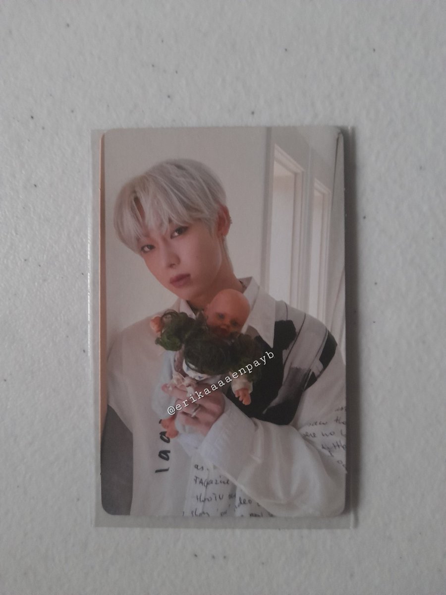 erikaaaaenpayb's tweet photo. wts lfb ph

╰┈➤ sunoo doll / hype concept pc
  ₱250
╰┈➤ sunoo hakanai standard pc
   ₱400 

 : onhand
 : payo | 5 days dop
 : mint condition 

 ✨reply/dm to claim 

t. enhypen sunoo border:carnival hype concept sunoo doll chanak photocard pc ph hakanai https://t.co/S2eI1cFYgg