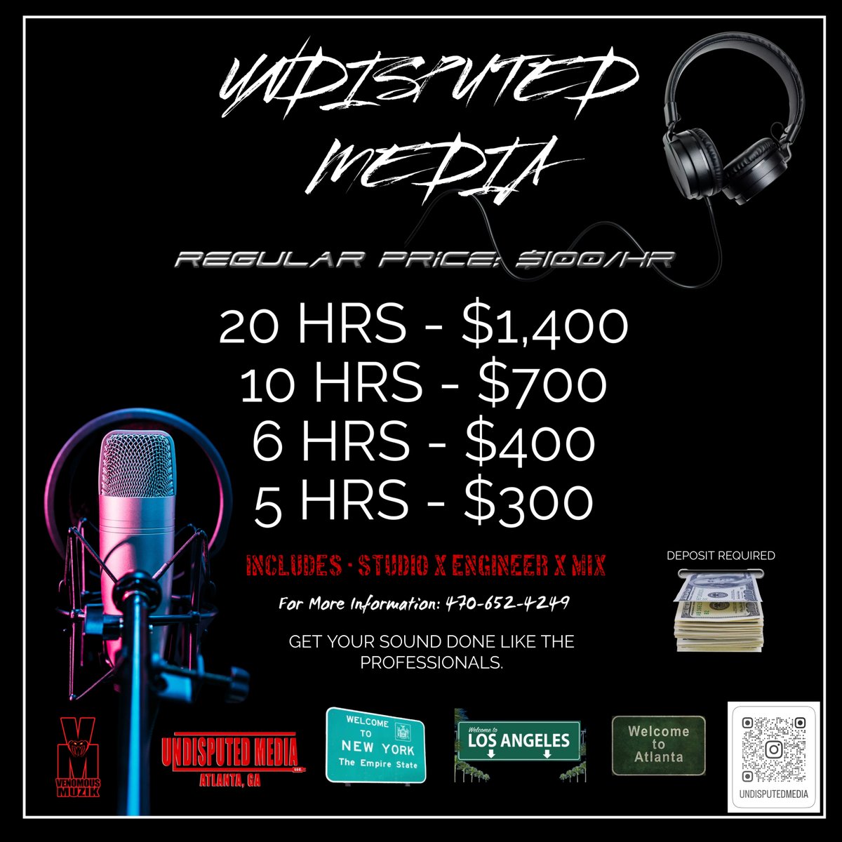 UndisputedMedia's tweet photo. hit @UndisputedMedia for all #media #independentartist #labels tap in! https://t.co/cAyaLI96Ln