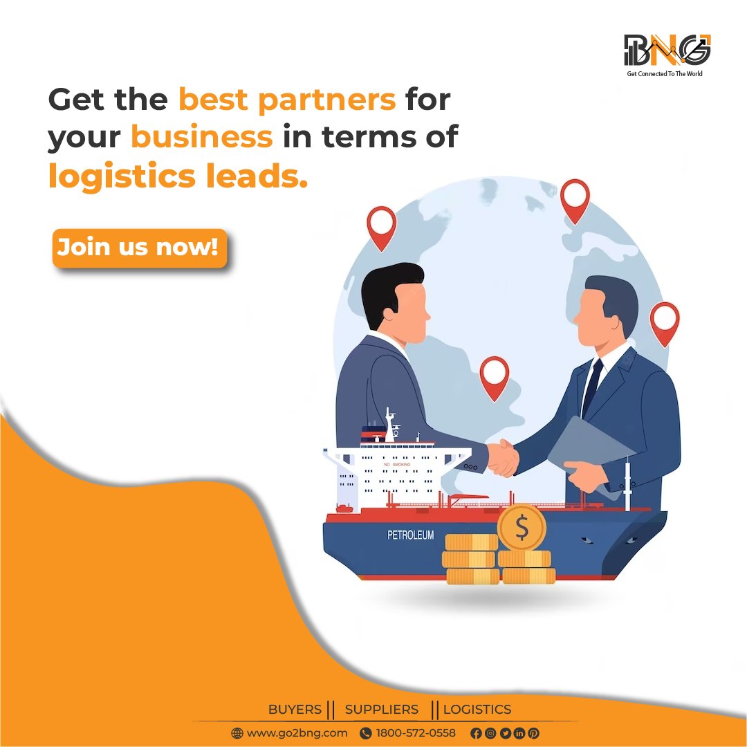 go2bng's tweet photo. Need a perfect group of 𝐥𝐨𝐠𝐢𝐬𝐭𝐢𝐜𝐬 𝐥𝐞𝐚𝐝𝐬.
We help you get your company the best logistics leads you can find anywhere.
👉Get globally verified logistics leads daily from the 𝑬𝒙𝒑𝒐𝒓𝒕𝒆𝒓𝒔 &amp; 𝑰𝒎𝒑𝒐𝒓𝒕𝒆𝒓𝒔.

Sign up today at https://t.co/V8Kg6oQlpG https://t.co/DMHRs4X9vD