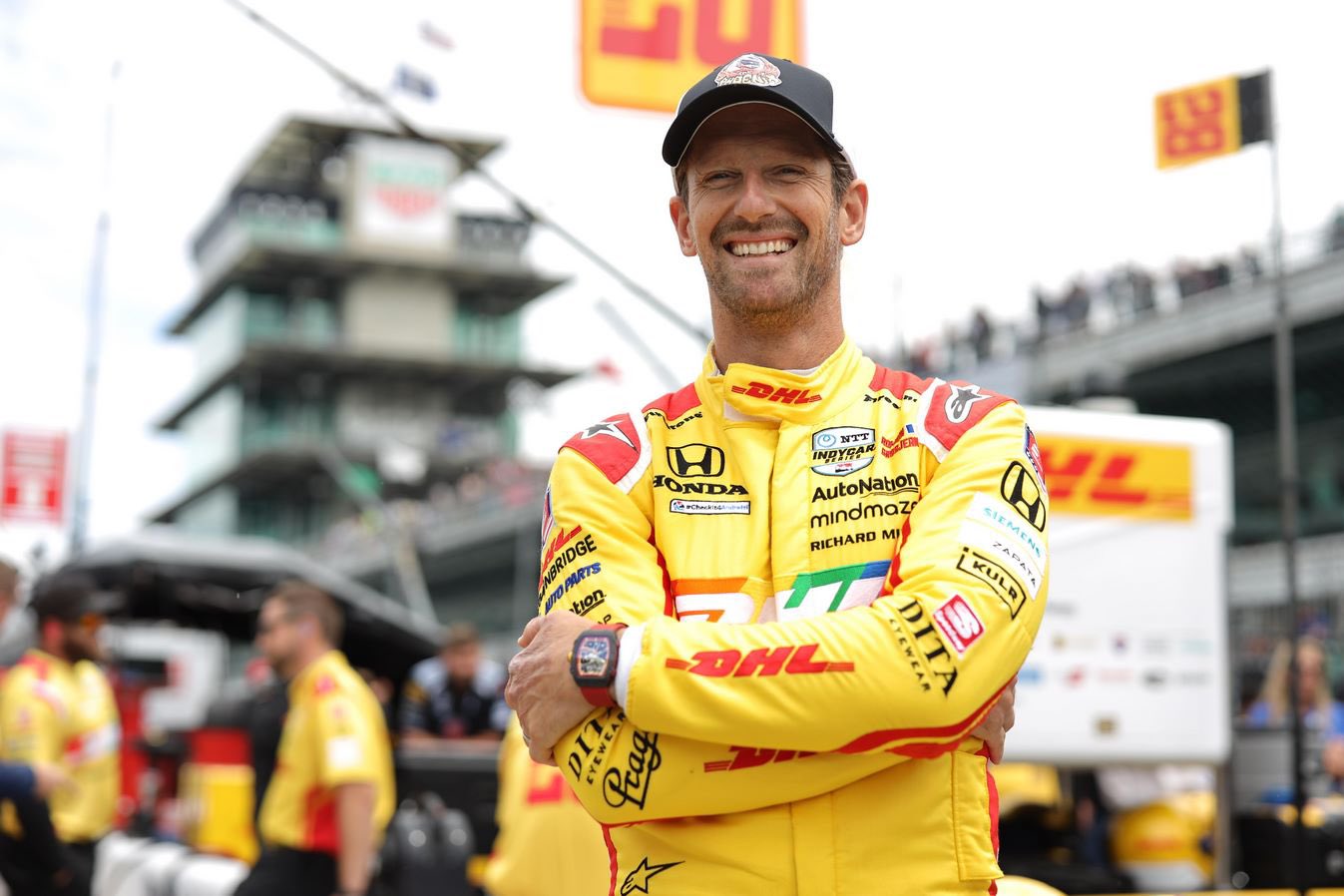 HAPPY BIRTHDAY ROMAIN  Il pilota Indycar Romain Grosjean compie oggi 37 anni    