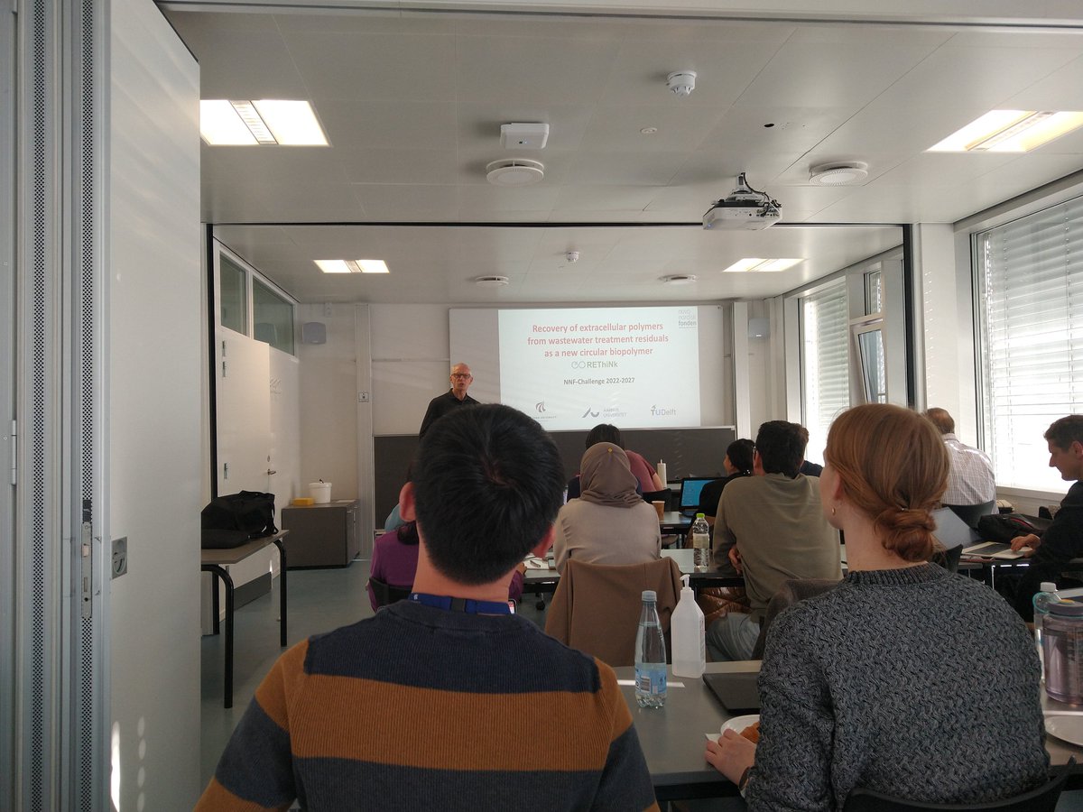 First full team meeting of the <a href="/REThiNk_nnf/">REThiNk</a> program, developing value from wastewater through microbes. <a href="/TNWTUDelft/">Faculteit TNW / Faculty of Applied Sciences</a> <a href="/AarhusUni/">Aarhus Universitet</a> @#Aalborguniversity hosted by <a href="/PHNLab/">PHNielsen Lab</a>