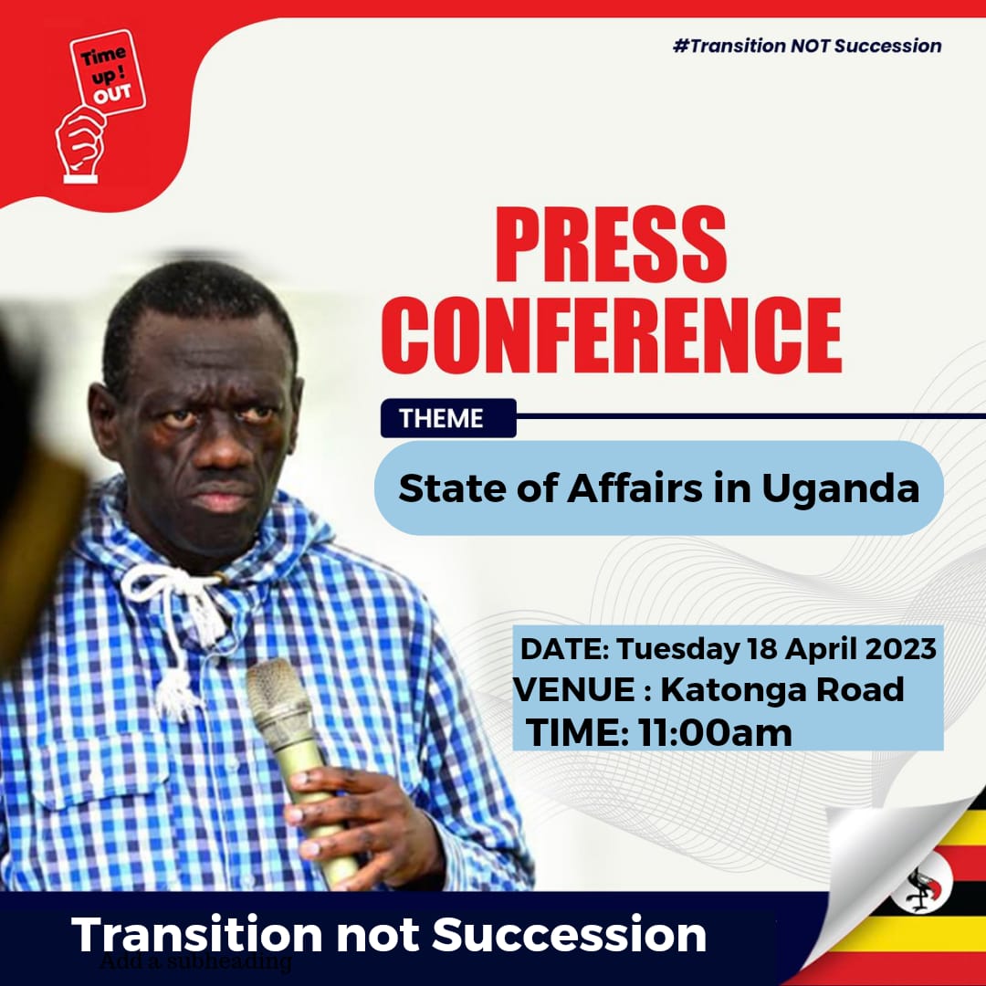 The President @kizzabesigye1 will address the Nation tomorrow! 
@buyOndohenry3 @FDCOfficial1 @charles_nkonge @BrianAtuheire @redcard_ug