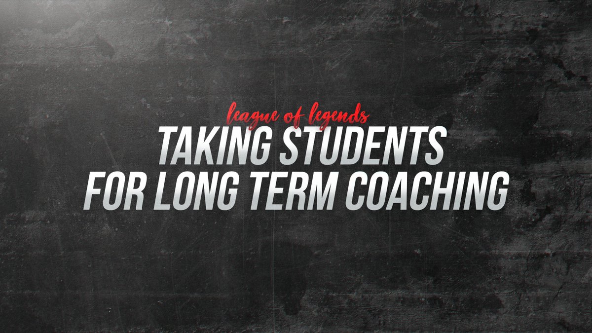 Saviour_lol's tweet image. I am still active as a player, but I love helping people progress in my free time. That is why am taking in students for long-term coaching.
 
Botlane: any elo
Top, mid, jgl till Grandmaster
Duos, teams and coaches are welcome too.

I will make a unique course for every student.…