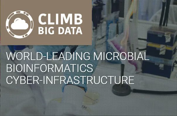 A component that was pivotal to the setting-up of @CovidGenomicsUK was the availability of the online bioinformatics platform @MRCClimb now based here at the Quadram Institute ☁️ Read more in COG UK's online exhibition ➡️ buff.ly/3MN0qsq