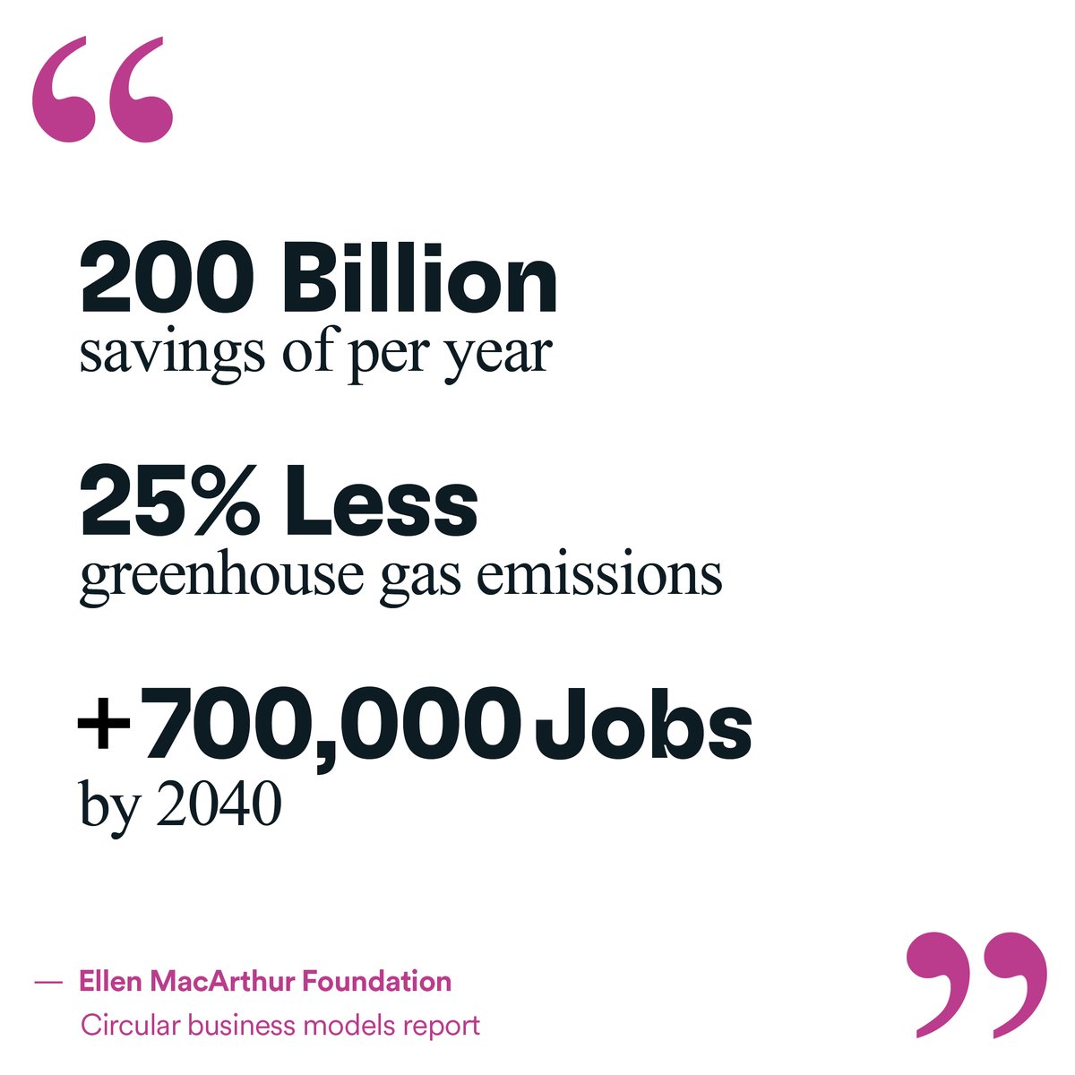 balena. (@balenascience) on Twitter photo According to the <a href="/circulareconomy/">Ellen MacArthur Foundation</a> a circular economy has the potential to reduce the annual volume of #plastics entering our oceans by 80% 🌊 It's clear that #circularity is the future, and we need to embrace it to create a more #sustainable and prosperous world for all. According to the <a href="/circulareconomy/">Ellen MacArthur Foundation</a> a circular economy has the potential to reduce the annual volume of #plastics entering our oceans by 80% 🌊 It's clear that #circularity is the future, and we need to embrace it to create a more #sustainable and prosperous world for all.