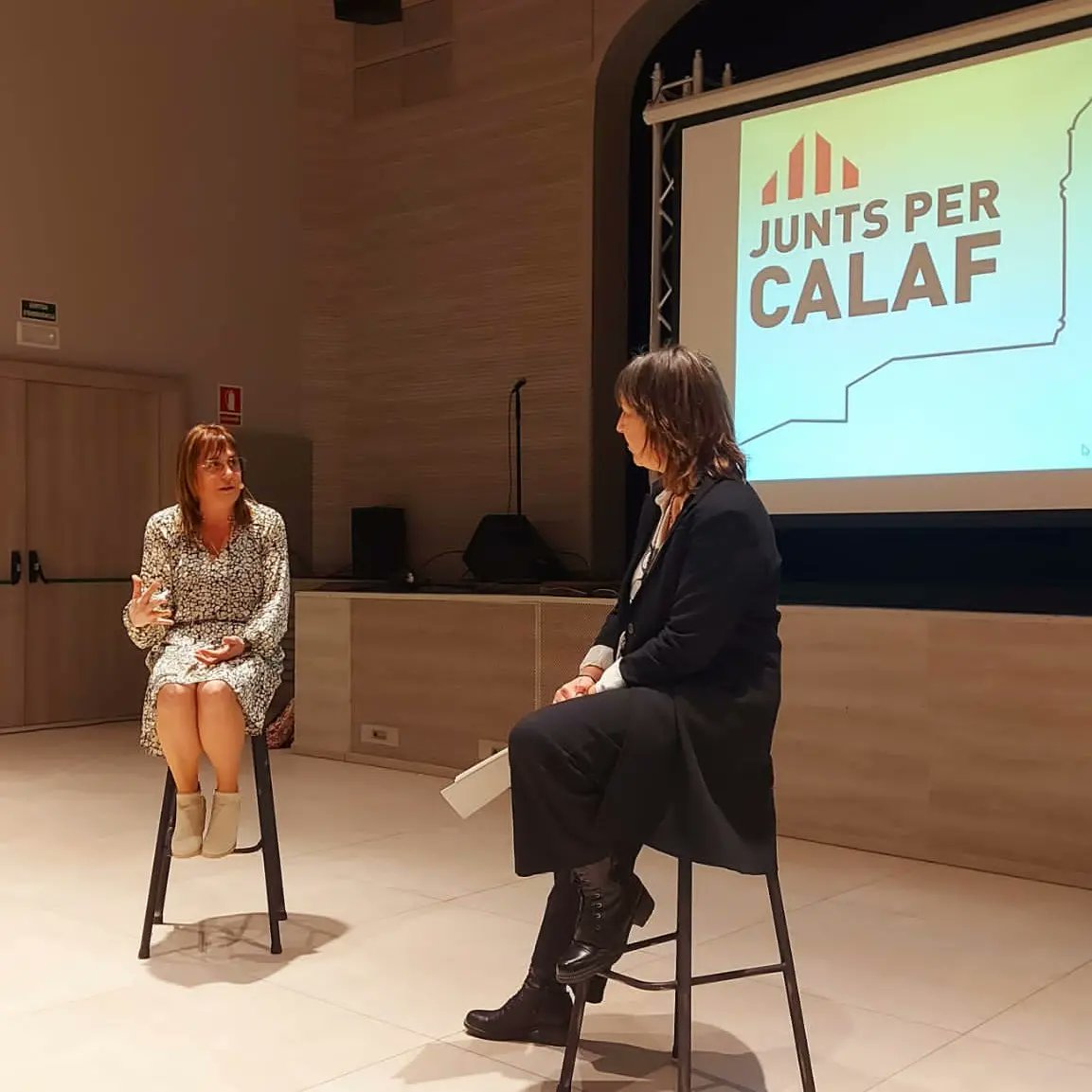 JuntsPerCalaf's tweet photo. ❤️ Moltes gràcies a totes les persones que vau venir a la presentació de la nostra candidatura, encapçalada per Montse Mases! https://t.co/LV4IuImkex