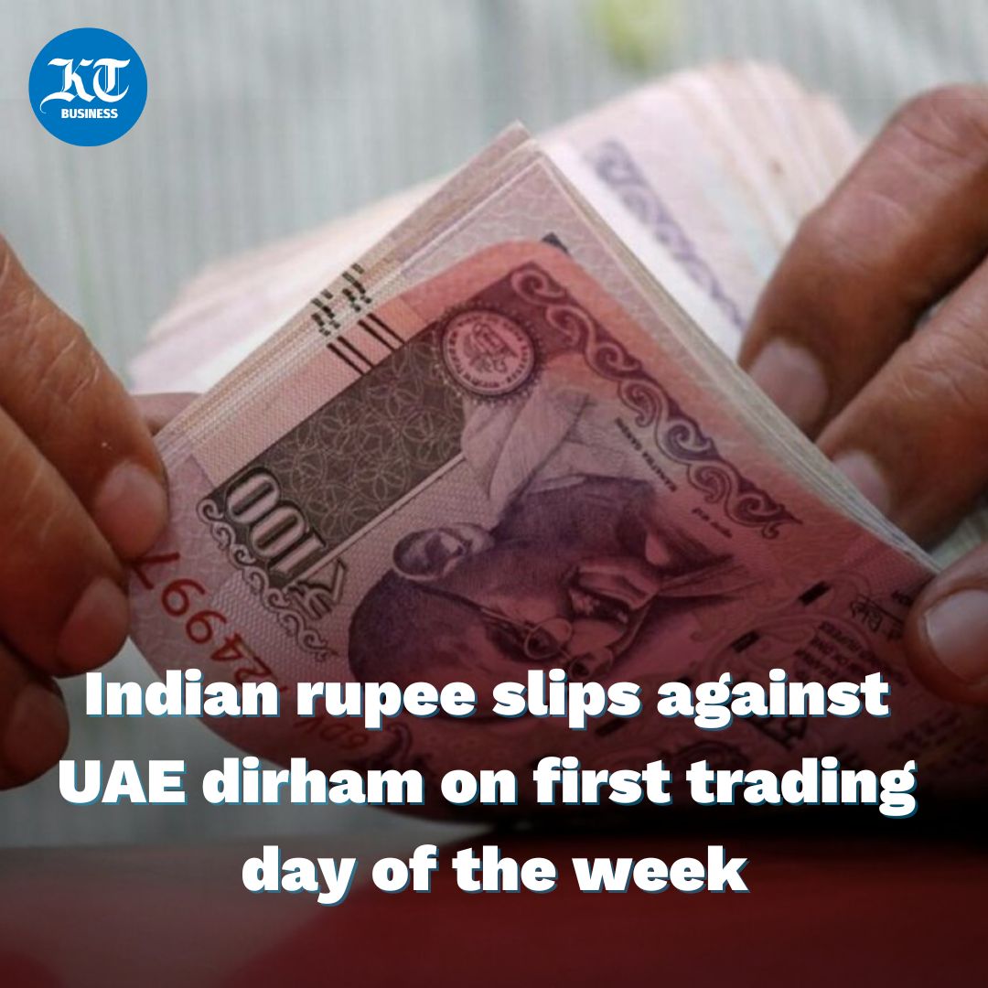The #Indian rupee depreciated 12 paise to 81.97 against the #US dollar  (22.33 against the #UAE dirham) in early trade on Monday, weighed down by  firm crude oil prices and a negative