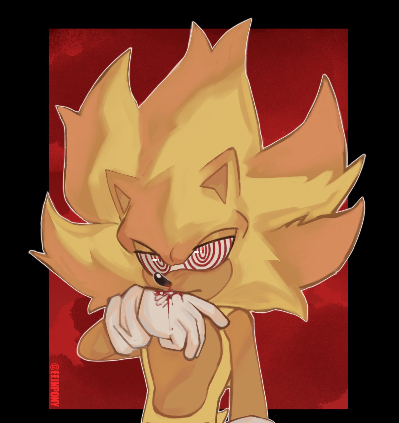 Fleetway Super Sonic Fanart