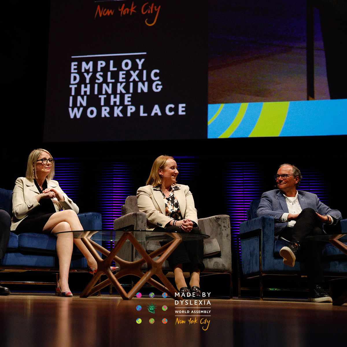 kate_griggs's tweet photo. At this year's @MadeByDyslexia's #WDANYC, hear from leading voices from global brands, including the brilliant Laura Powell from @HSBC_UK, who tell us how their organisation are helping the dyslexics in their workplace thrive.
Watch the FULL film here: https://t.co/7jrMqv1qBH. https://t.co/mOnXKgMOc6