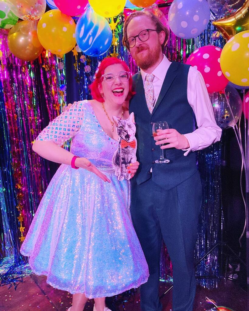 Well what a weekend! Why have one Civvy P day when you can have two?! We got most of our nearest and dearest in a room, filled it with as many sparkles and good tunes as possible and danced the night away! We’ve been together for 8 years and was always t… instagr.am/p/CrIQmftIiBL/