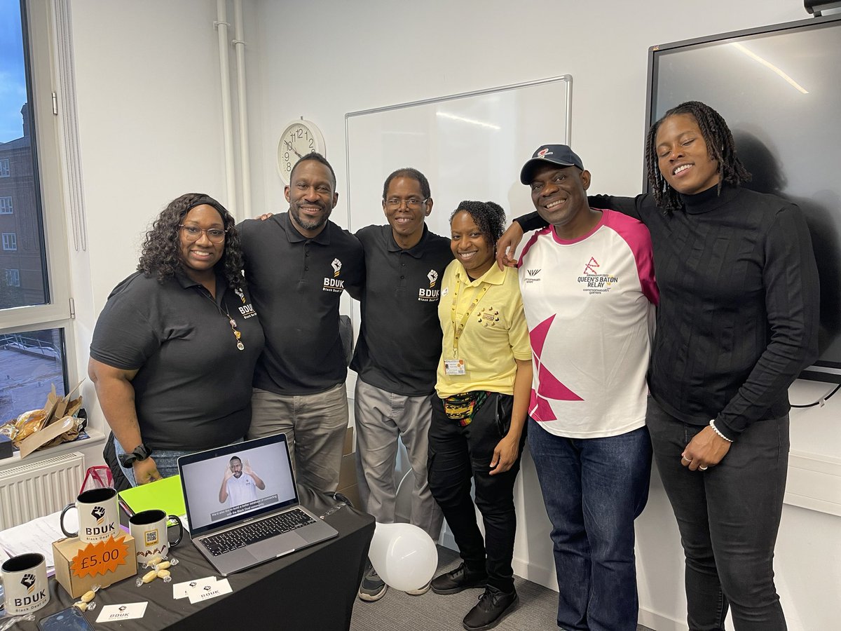 Lovely to meet old friends and new ones <a href="/citylit/">City Lit</a> Strange being back to the college where I polished away my “broken English” 🤣😂🤣. Thank you to the many customers that bought my books 📚 the link again to place your order… briankokoruwe.com ❤️ <a href="/Deafequality/">Brian Kokoruwe Author ✍🏾</a> 
#deafday2023