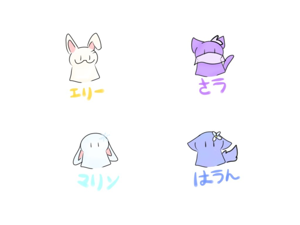 dan_sun_'s tweet photo. 우리 보컬맴버 미니 버전(동물)
#Ellie_art #marin_art #harang_art #sara_art
#staraz_mania #stama_vocal_mem https://t.co/RlWFBUNooj