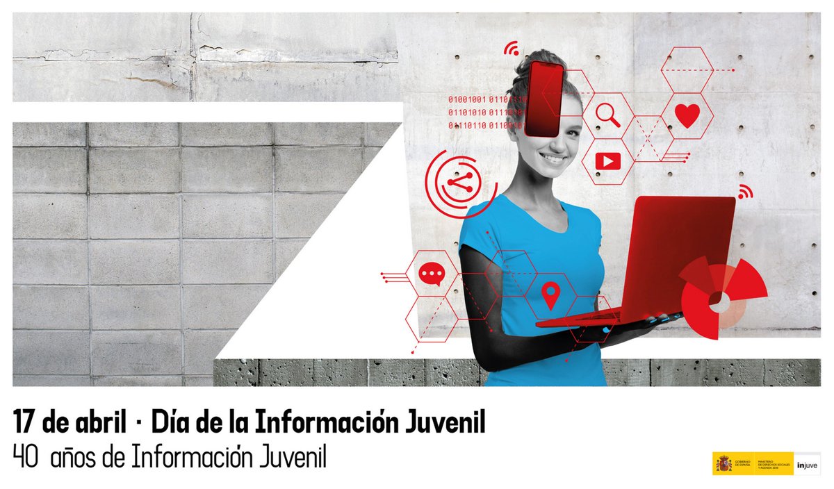 🙋🏻‍♀️ 🇪🇺 Hoy, 1️⃣7️⃣ de abril, celebramos el Día Europeo de la Información Juvenil, donde pretendemos dar visibilidad en toda Europa a la existencia de los Servicios de Información para Jóvenes SIJ. 📢

☑️ Queremos así felicitar a la Red española de Servicios de Información Juvenil,