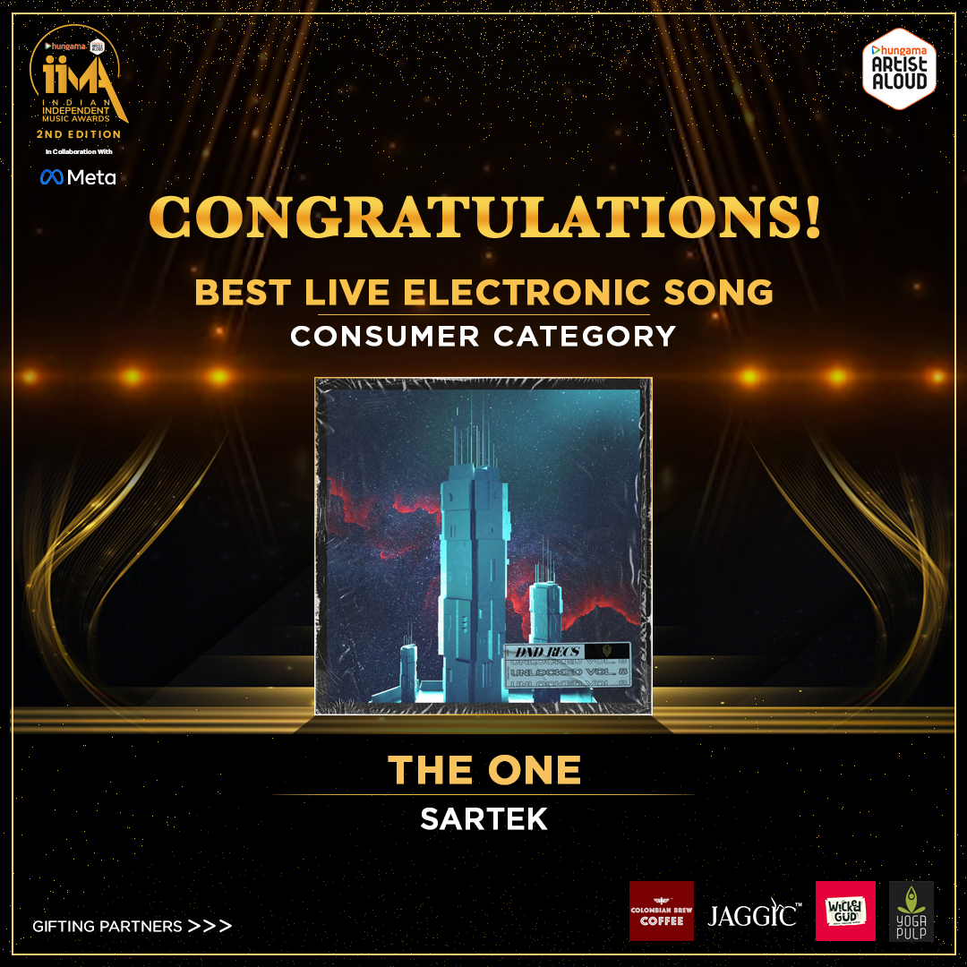 ArtistAloud's tweet photo. Presenting the award to @sartekmusic for winning "Best Live Electronic Song" in the consumer category of the Indian Independent Music Awards 2nd Edition.
@Hungama_com @Bollyhungama @Meta @ArtistAloud 
.
#IIMA2023 #IIMAAwards #IIMAXMeta #artistaloud #metaindia #musicawards https://t.co/b674bSqUBK