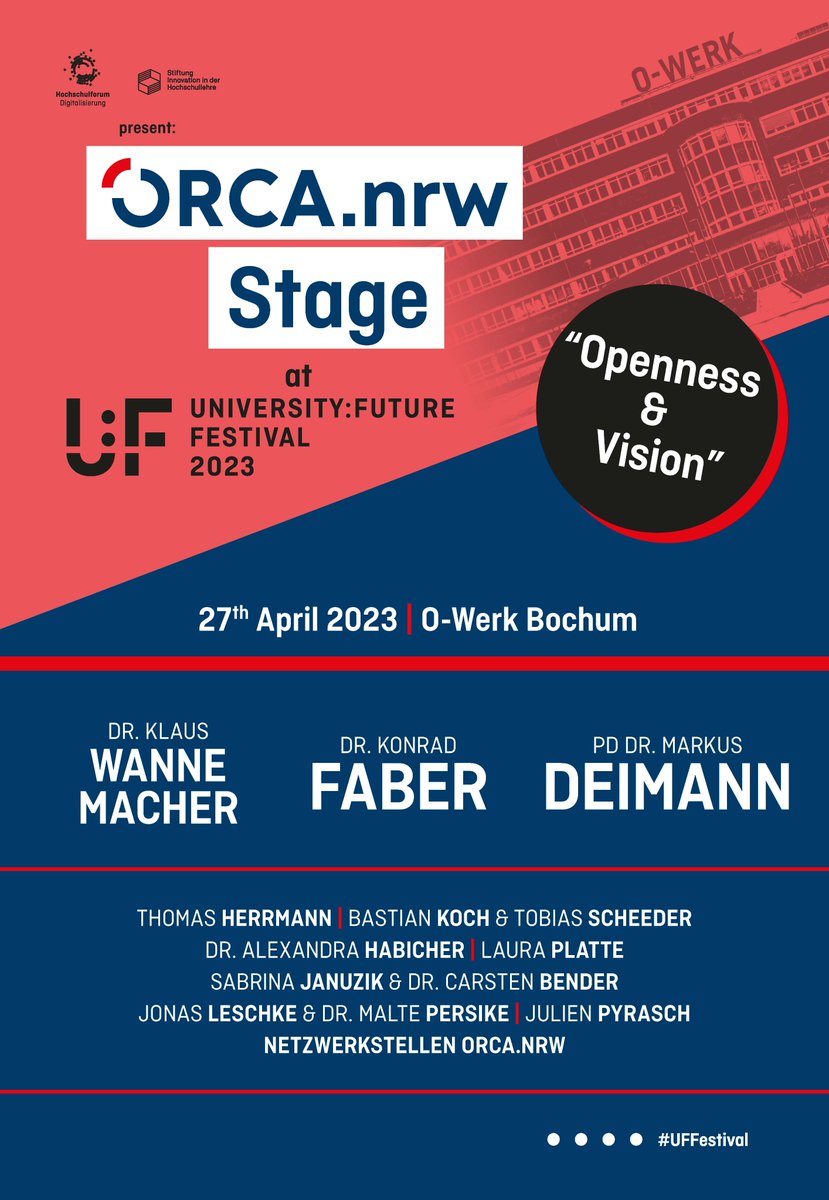 #UFFestival-Time! 🔥 

🎟️ Jetzt noch schnell ein Ticket sichern und am 27. April live bei der ORCA.nrw-Stage in Bochum dabei sein 👉live.letsgetdigital.com/2808-uff/regis… #OERde