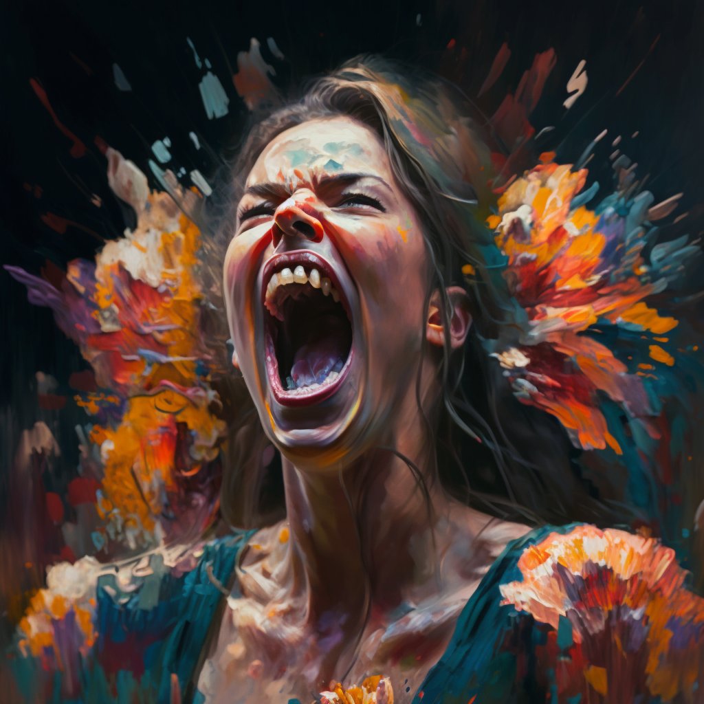 Fury and love within her collide, 
An angry woman with nothing to hide,
 Passion and fire burn deep in her soul
But beneath it all, a love takes control
 In her heart, a fierce and undying flame
A force to be reckoned with, untamed. #NFT #NFTartwork #women #WomensArt #Motivation https://t.co/JduOSErxqx