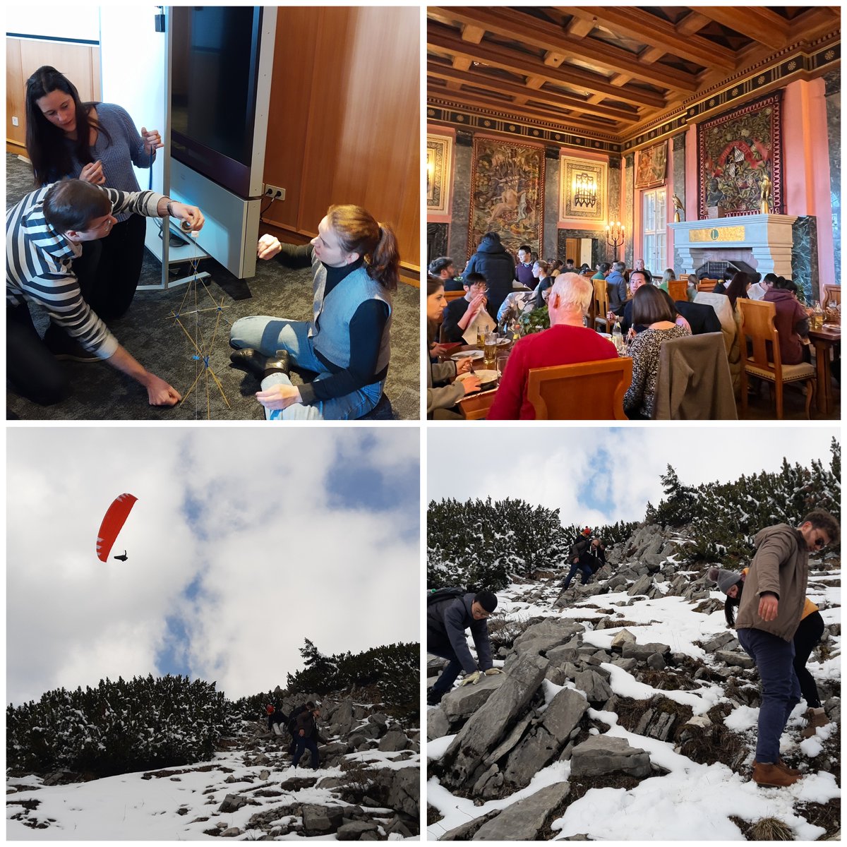 Throwback to our department retreat at Tegernsee before Easter. Enjoyed the lively discussion on important scientific topics, team-building and discovering hidden talents of our co-workers. Many thanks to those involved in the organization &amp; the staff at Schloss Ringberg!