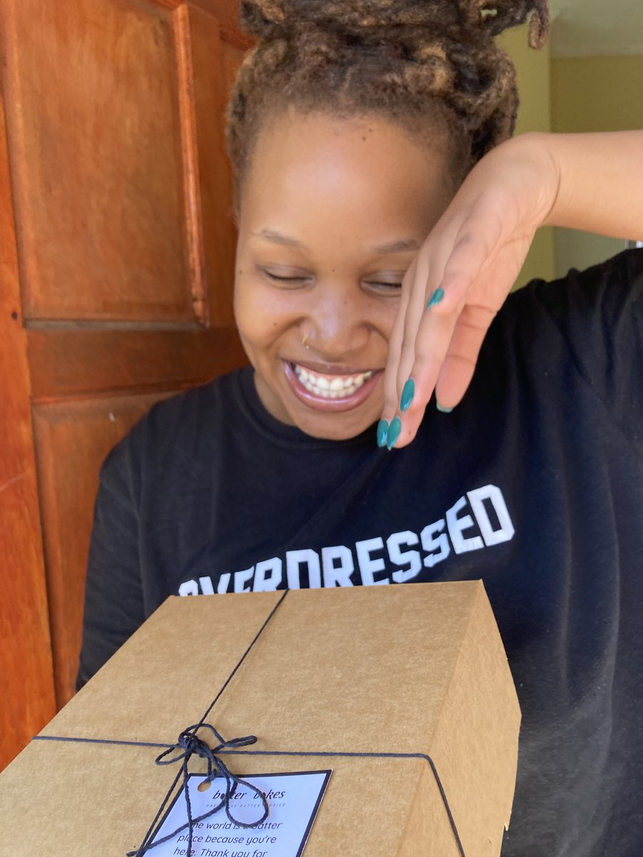 batter_bakes's tweet photo. Nothing quite like the taste of the batter life! 

Our #glutenfree #refinedsugarfree &amp; #dairyfree / #vegan cinnamon rolls are cinnfully good but batter for you, this smile says it all ☺️

Order yours this week, order form closes Wednesday noon!

https://t.co/6dvIqc45g7 @notThemba https://t.co/MrI2ri1obk