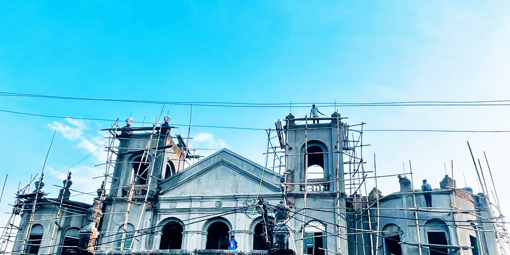 JeyporeKingdom's tweet photo. Catch a glimpse of the revamping #SuryaMahal ☀️🏰
~ https://t.co/imAIf38S0e