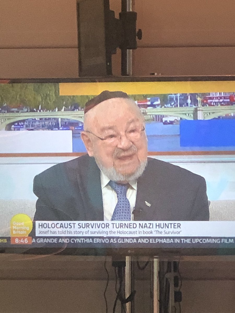 One of the most extraordinary humans you will ever hear speak. Astonishing. Josef Lewkowicz is a unique voice and utterly compelling at 96. @GMB