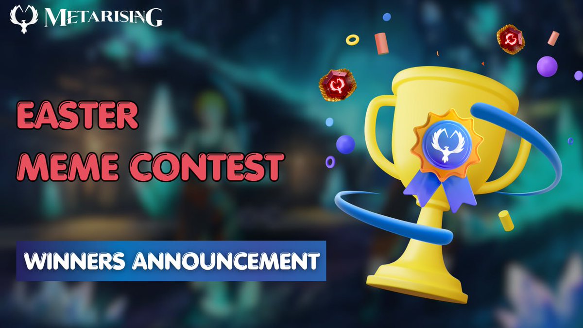 Micro_tuber's tweet photo. We are thrilled to announce the winners of our Easter meme contest.
Following entries have been selected as the winners;
https://t.co/HOVgNUboCq
For detailed information;
https://t.co/82FUNf1Lxf
#metarising #microtuber #mct #mrg #c2e #p2e #clean2earn #bsc #gamefi #nft #mexc https://t.co/QDuOBE2icI
