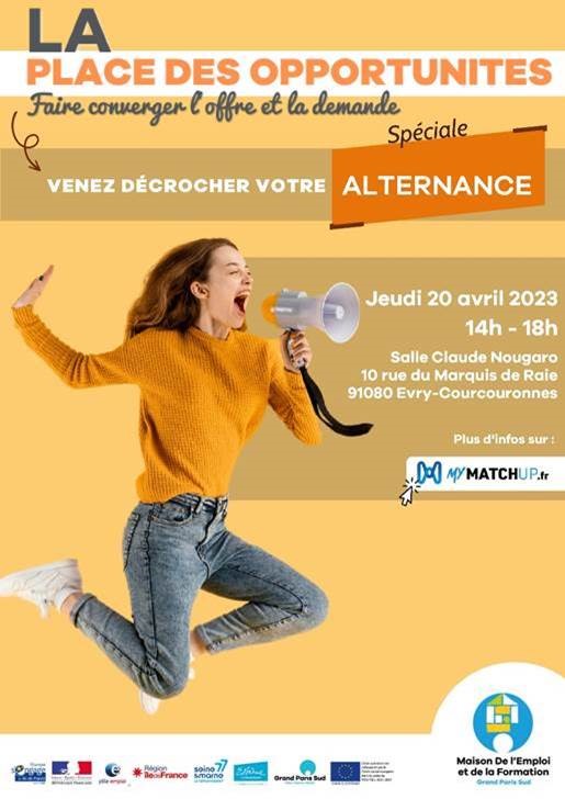 Horus_formation's tweet photo. Horus Formation sera présent à la Maison de l'Emploi et de la Formation, dédié à l'#alternance ! Venez découvrir notre #formation #btsmos et les entreprises qui recrutent dans la #sécurité.

📆20 avril
🕒14h -18h
📍 10 rue du Marquis de Raie | 91080 Evry Courcouronnes

#cfa https://t.co/4ObbIFGNUJ