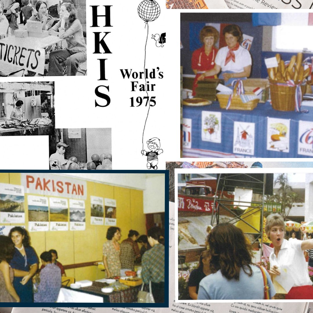 Did you know…the first #HKIS World's Fair took place in the summer of 1970 and was organized by the HKIS Mother's Club before it was known as the Parent Faculty Organization? 

It's become one of our #favorite long-lasting school #traditions! #hkispfo #worldsfair