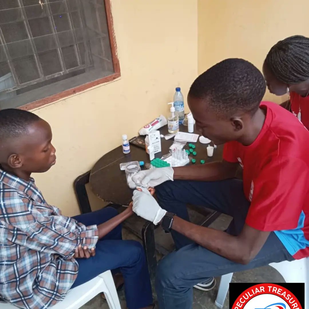Pectreasure_SCI's tweet photo. Sickle Cell Sensitization and Free Genotype tests conducted at RCCG, Fullness of His Glory Parish, Osogbo. https://t.co/Gpyci1F7X3