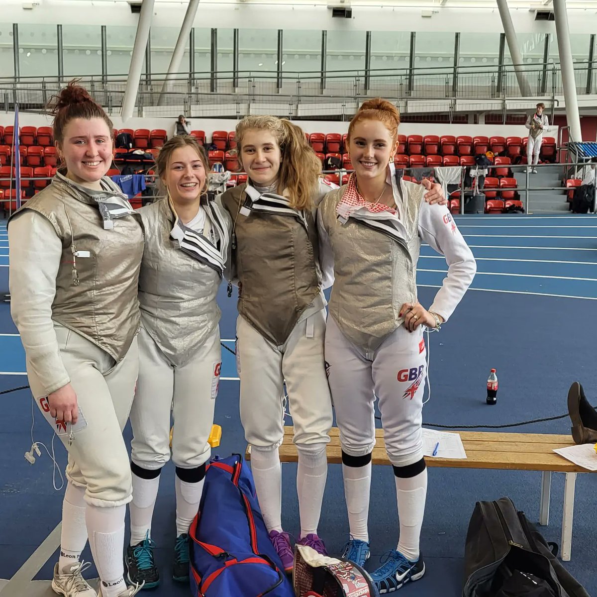 salleholyrood1's tweet photo. An awesome weekend for the club. 
@JaimiecookF becomes British Senior National Champion. Zoe finishes 7th in the women's foil. 

Then our men's &amp; womens foilists took GOLD and BRONZE respectively in the team events.

Outstanding. @scottishfencing @SportsAidScot @ThelmaScotland https://t.co/tUcE9iz5MO