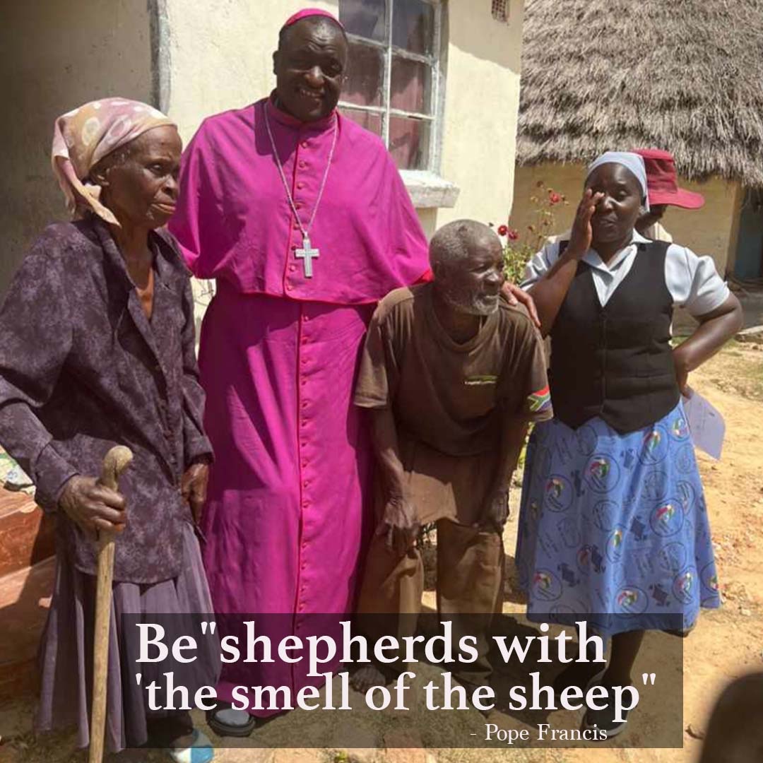 "Be "shepherds with 'the smell of the sheep"

Pope Francis