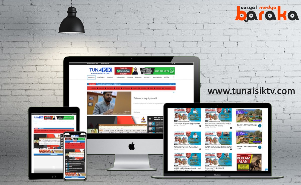 BarakaMedya's tweet image. tunaisiktv.com Web Site, Mobil Uygulama ve görsel grafik çalışmamız teslim edilmiştir. #tunaisiktv #webdesing #website #webtasarım #mobiluygulama #logotasarim #grafiktasarım @tunaisiktv01