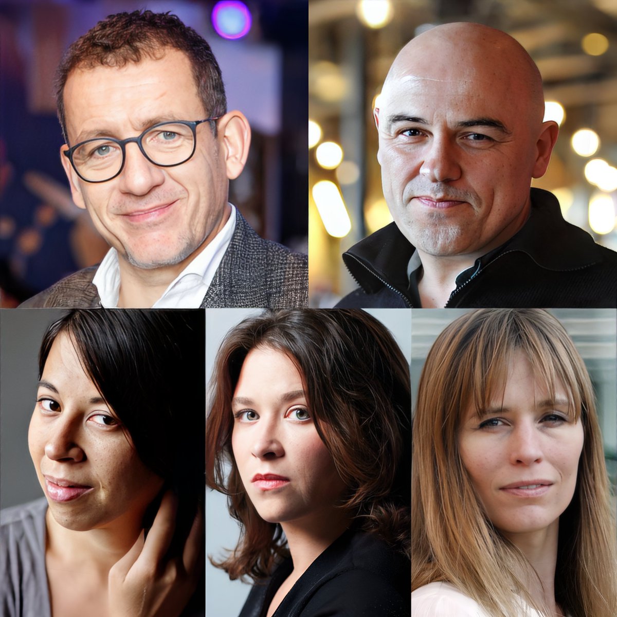 Cette semaine dans @ACulturelles 
Lundi : Dany Boon
Mardi : Dominique A
Mercredi : Anne Nguyen
Jeudi : Emma Becker
Vendredi : Adeline Dieudonné (en public et en direct au Festival Livre Paris )