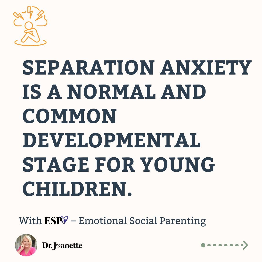👉 Separation anxiety is a normal and common developmental stage for young children. However, it can be difficult for parents to cope when their child won’t let go. #parenting #mom #parentingtips⁠