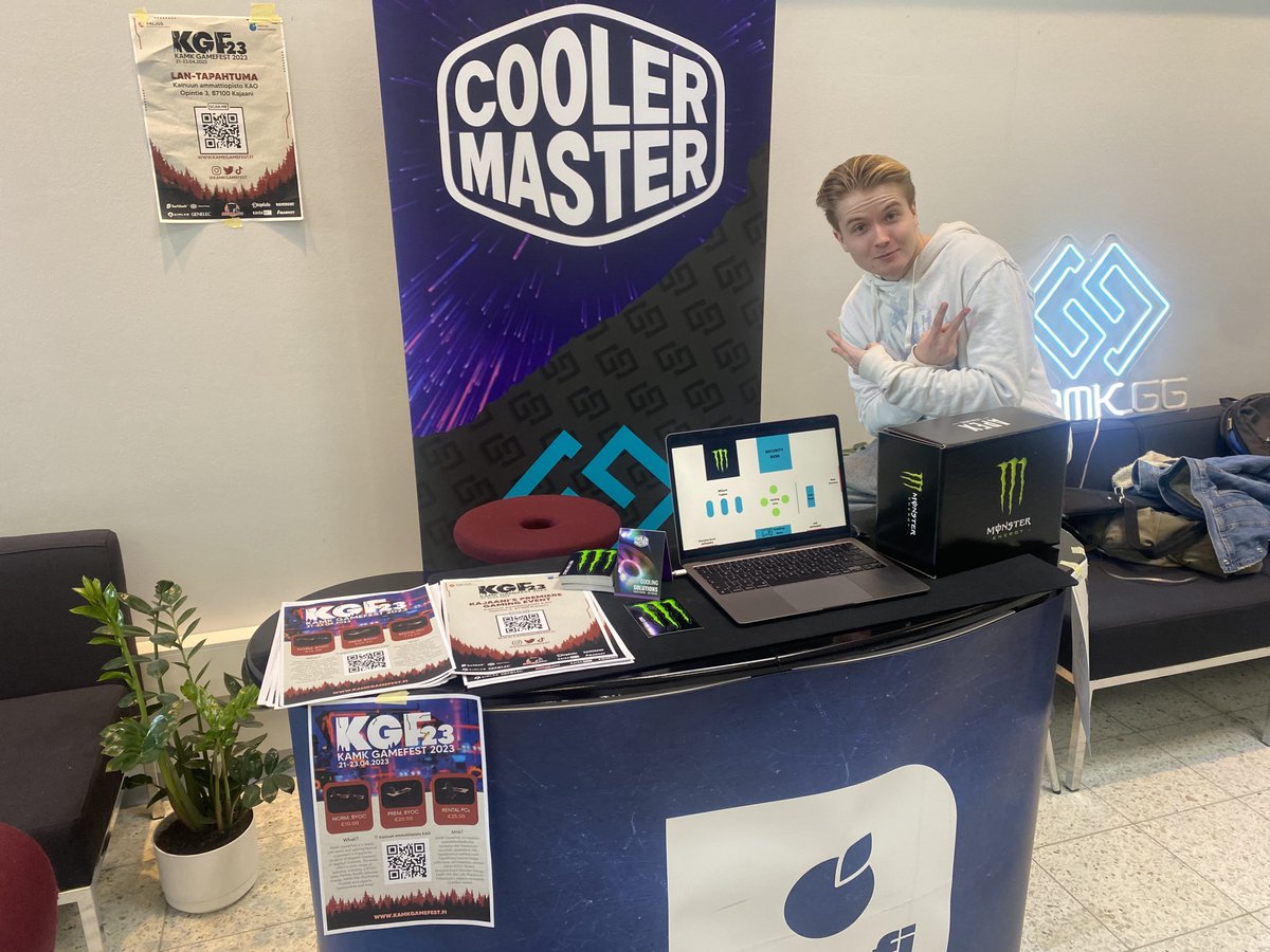 Moi <a href="/KAO_twiittaa/">Kainuun ammattiopisto KAO</a>! 👋

#KAMKGameFest2023