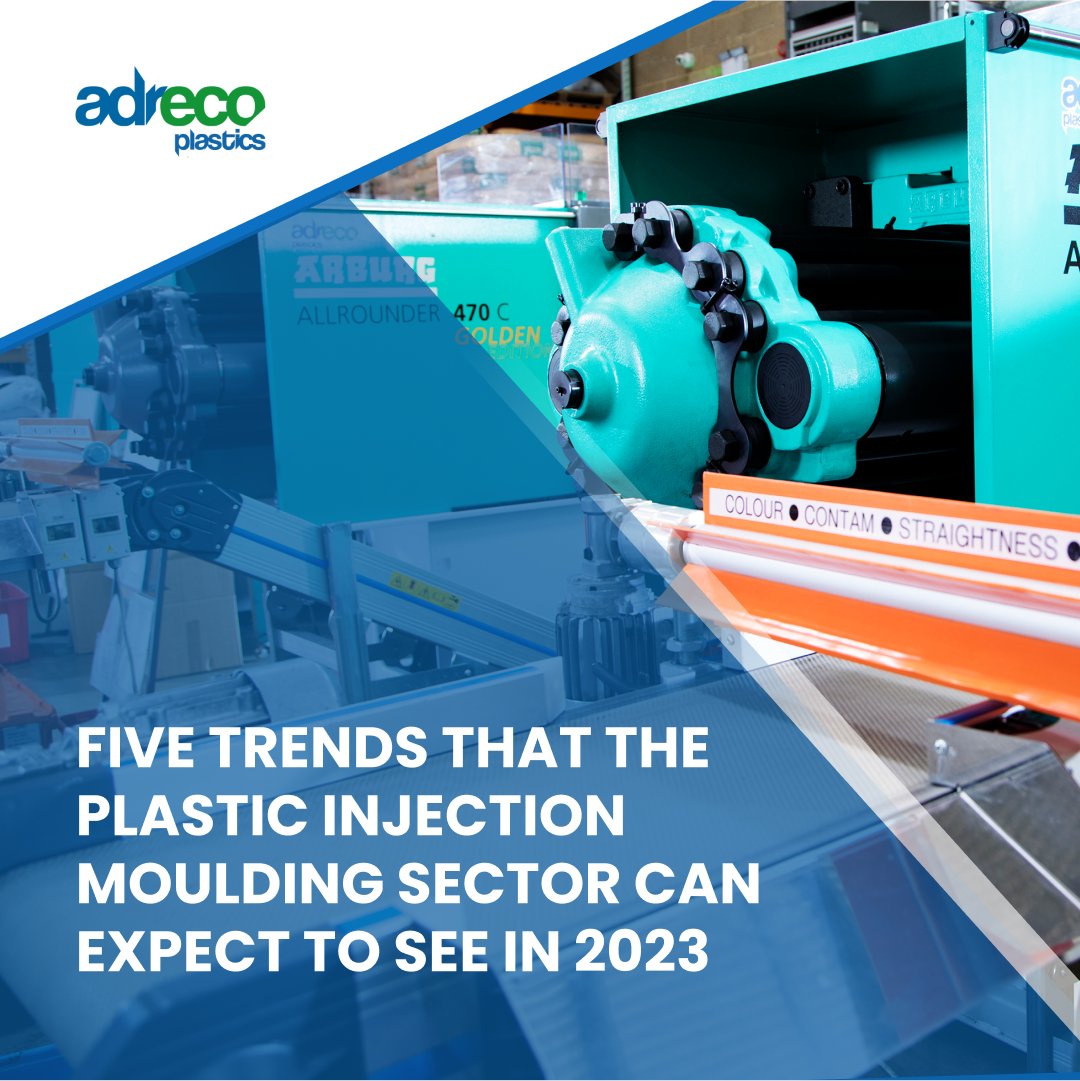 Explore STH Plastics' blog for 2023's plastic molding trends. Discover rising demand, recycled materials, and the effects of automation, 3D printing, and Industry 4.0. Read the full blog here: bit.ly/3zDg6qM
#injectionmoulding #plasticinjectionmoulding #Adrecoplastics